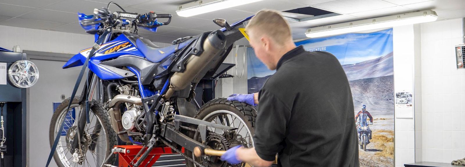 Honda bike repair shop deals near me